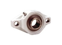 Dodge F2B-SCEZ-103-PCR E-Z Kleen Flange-Mount Ball Bearing Unit - 1-3/16 in Bore - 2-Bolt Flange Mount