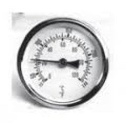 Westwood H25-90 Thermometer Dial Analog 30 to 250 Degree Farenheit 2-1/2 Inch Dial 1/2 Inch MNPT Pipe Mount