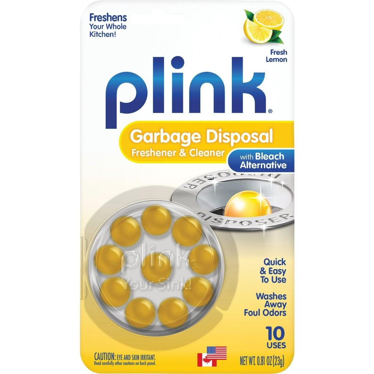 PLINK Plink PLM12T Garbage Disposer Cleaner and Deodorizer (10-Count)