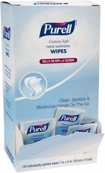 PURELL Purell 9027-12 Hand Sanitizing Wipes 120 Count Case 12