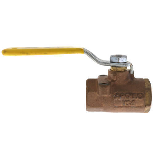 Apollo Valves 7714301 77-140 Series 1/2 in. Bronze Full Port FNPT 600# Ball Valve