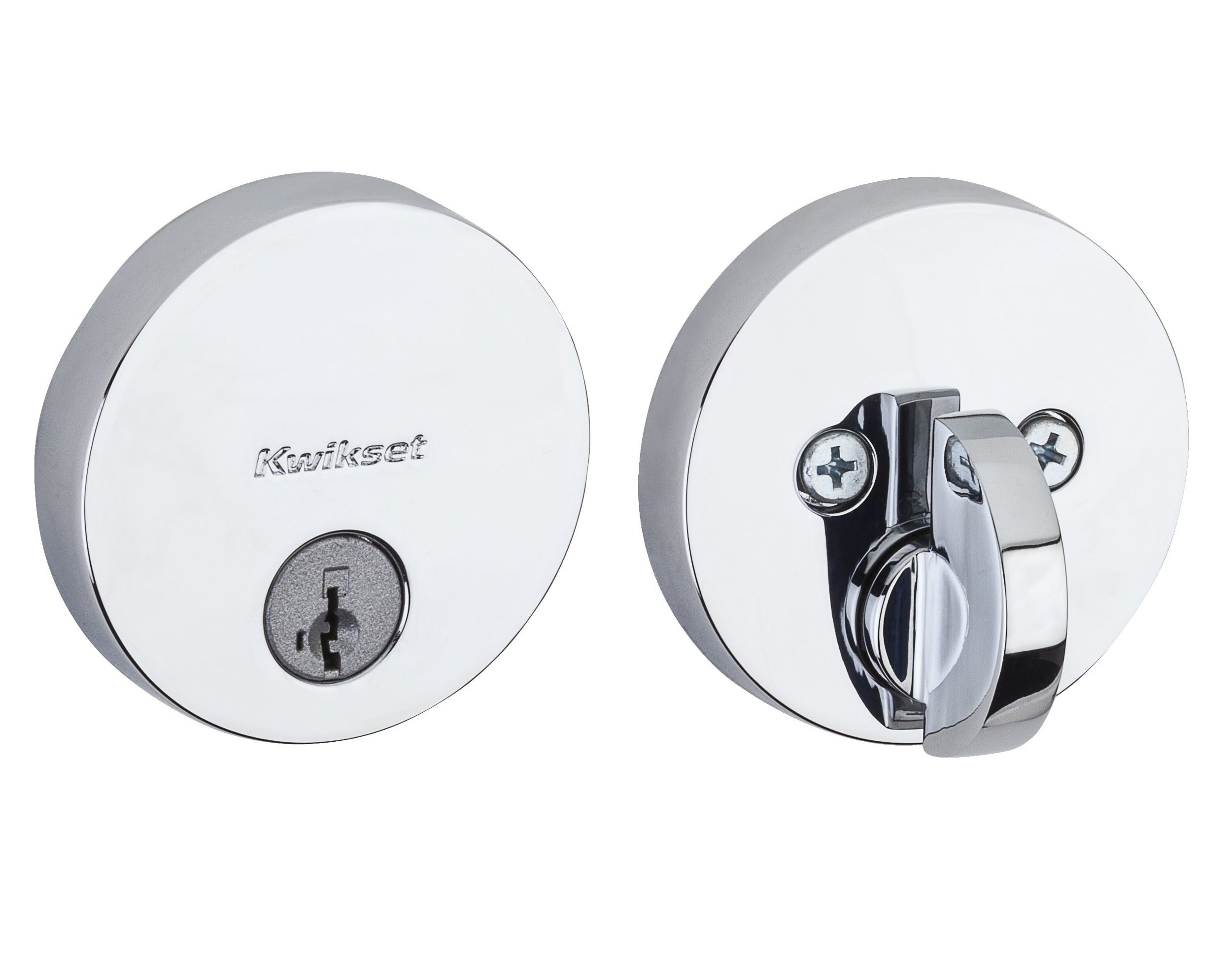 KWIKSET Kwikset 258RDT-26S.STRKP Deadbolt Smartkey Strike Pack Chrome
