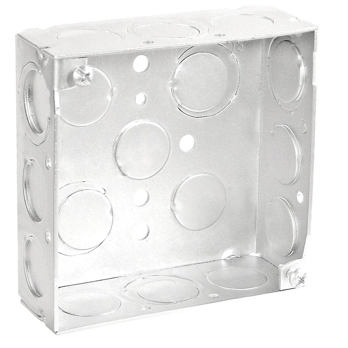 SOUTHWIRE Southwire 52151-S-UPC 4 in. square steel junction box (4 in x 1-1/2 in)