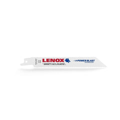 Lenox 20562610R Bi-Metal Reciprocating Saw Blade 6 in L x 3/4 in W x 0.035 in Thick