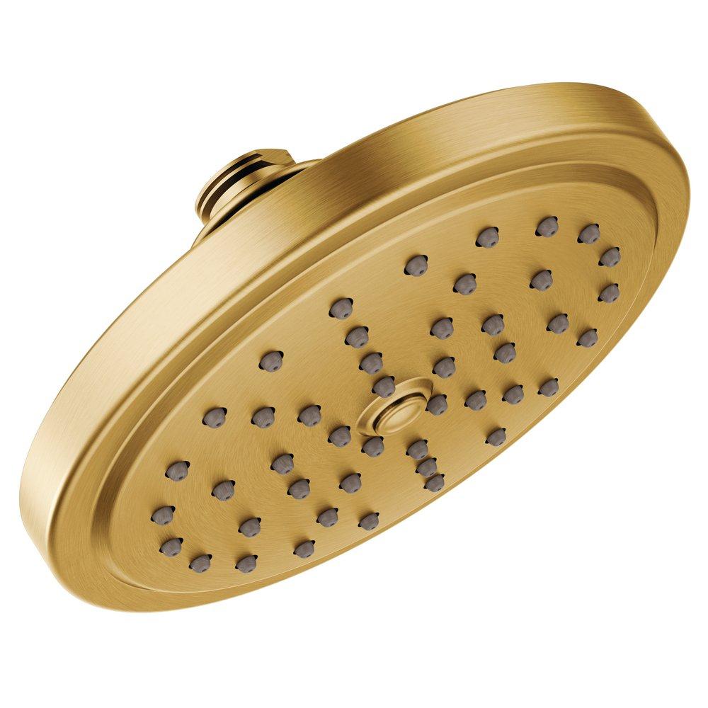 Moen S176BG Fina Single Function Showerhead in Brushed Gold