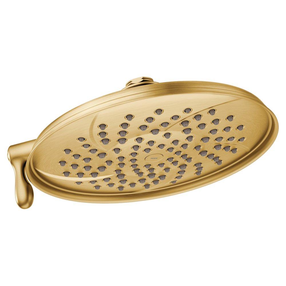 Moen S1311BG Isabel Dual Function Showerhead in Brushed Gold