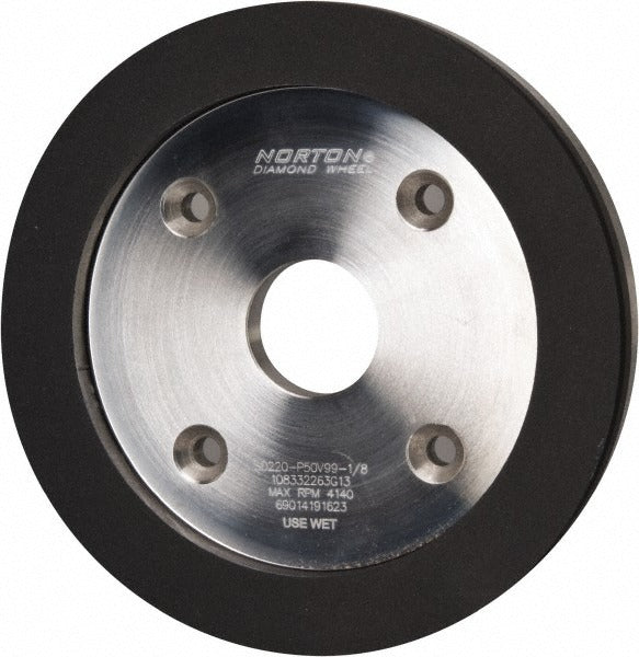 NORTON Norton 69014191623 Diamond Grinding Wheel 6 in 220 Grit