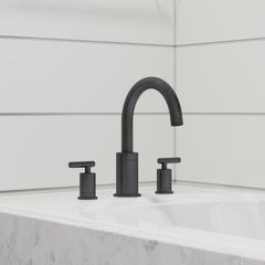 Pfister RT65NCB Contempra Two Handle Roman Tub Faucet Trim Only Matte Black