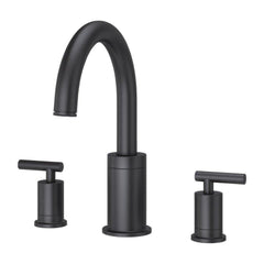 Pfister RT65NCB Contempra Two Handle Roman Tub Faucet Trim Only Matte Black