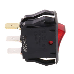 Ideal 774039 Rocker Switch Appliance On-Off Voltage Rating 125 250 VAC Amperage Rating 16 10 AMP Replacement MPN