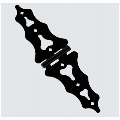 NATIONAL HARDWARE National Mfg N166-011 6 Inch Ornamental S Hinge Black