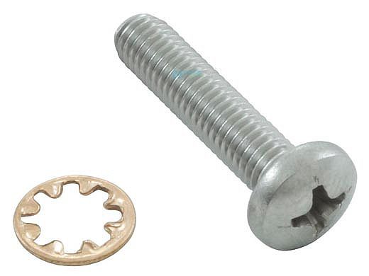 Zodiac 48-045 Screw with Star Washer | 10-32 x 7/8 | Replacement Part