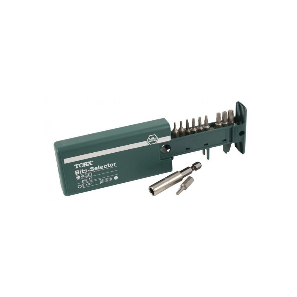 WIHA Wiha 79242 Torx Insert Bit Set 10 Piece T-5 to T-30