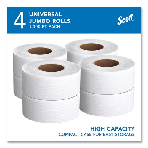 KIMBERLY-CLARK Kimberly-Clark KCC03148 Scott Jrt Jr. Jumbo Roll Bath Tissue (Case of 4)