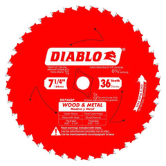 Diablo Tools D0736GPX 7-1/4 in. 36 TPI Circular Saw Blade