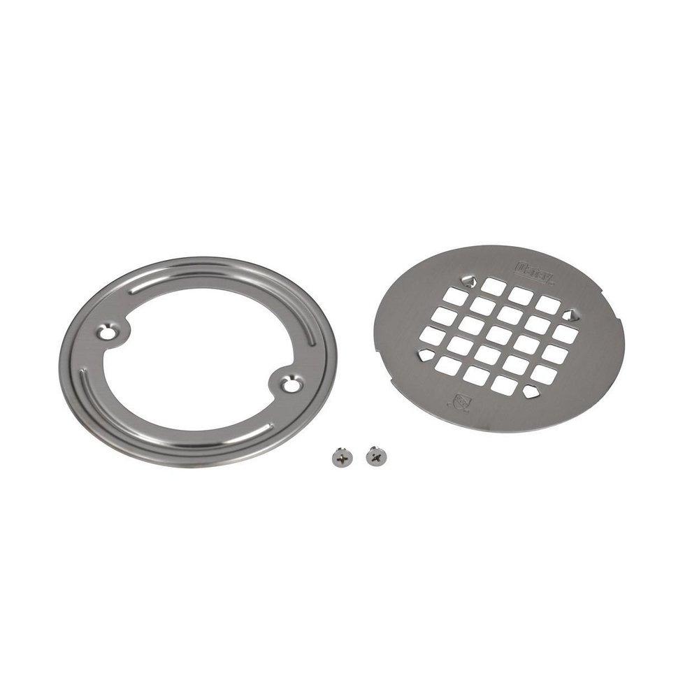 Oatey 42340 Stainless Steel Snap-In Strainer In Brushed Nickel