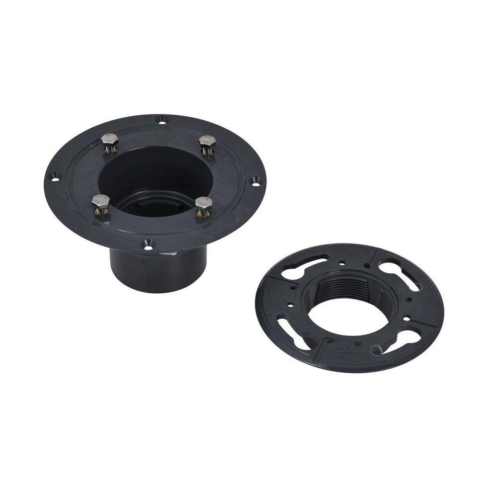 Oatey 42268 130 Series 2 - 3 in. PVC Low Profile Drain Base Clamping Collar and Fastener