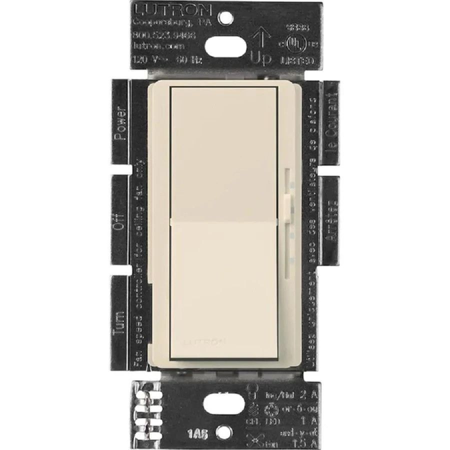 Lutron DVFSQ-LF-LA DIVA 3-speed Light