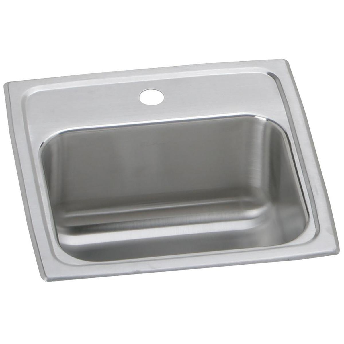 BSC PREFERRED Bsc Preferred BCR151 Bar Sink 15x15 Drop-in Stainless Steel