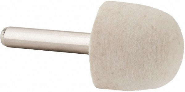 VALUE COLLECTION Value Collection 516142 Oval Wool Felt Polishing Bob 1 in