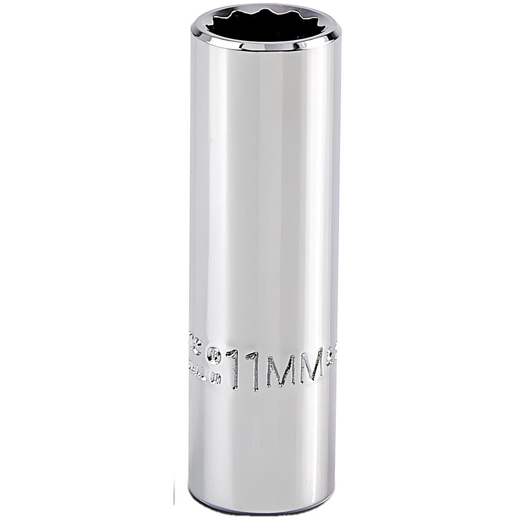 PROTO Proto J5011M Deep Hand Socket 11mm 12-point 3/8 Drive