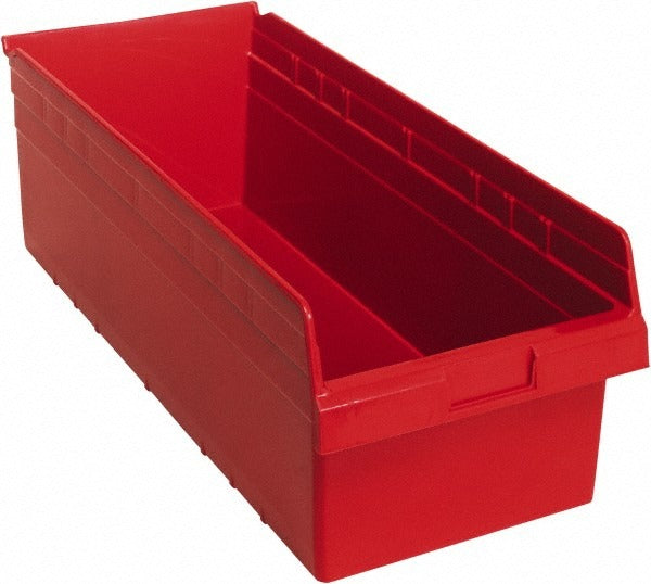 QUANTUM STORAGE SYSTEMS Quantum Storage QSB816RD Hopper Shelf Bin Red