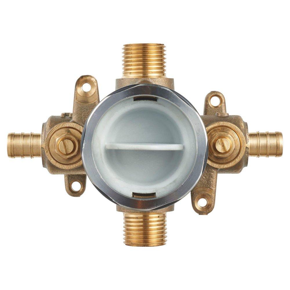 American Standard RU107SS Flash 1/2 in. PEX Crimp Connection Pressure Balancing Valve with Stops