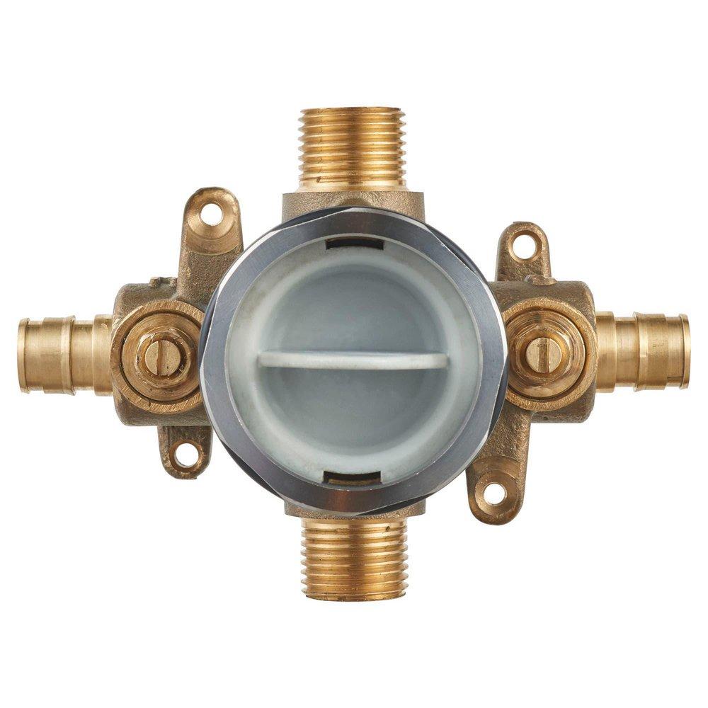 American Standard RU108SS Flash 1/2 In. Cold Expansion PEX Connection Pressure Balancing Valve with Stops