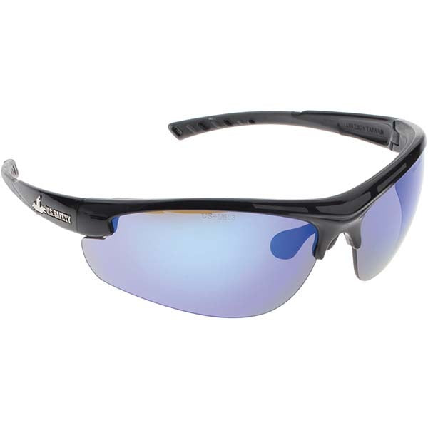 MCR SAFETY Mcr Safety DM1218B Safety Glasses Blue Mirror Lens