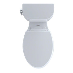 TOTO CST244EF#12 Entrada Two-Piece Elongated 1.28 GPF Universal Height Toilet, Sedona Beige