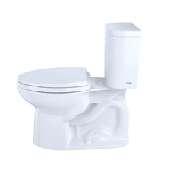 TOTO CST244EF#12 Entrada Two-Piece Elongated 1.28 GPF Universal Height Toilet, Sedona Beige