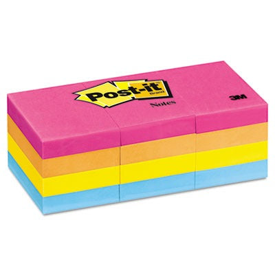 3M 3M MMM653AN Notes Original Notepads 1-1/2 x 2 in (12 Pads / 1200 Count)
