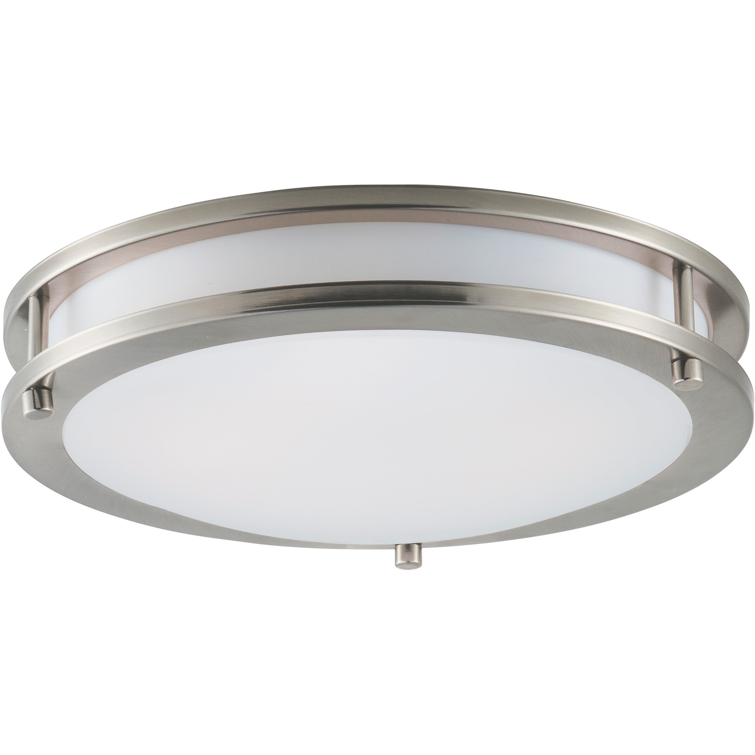 MAXIM LIGHTING Maxim Lighting 55542WTSN Linear 12 in Led Flush Mount 15W (12 in)
