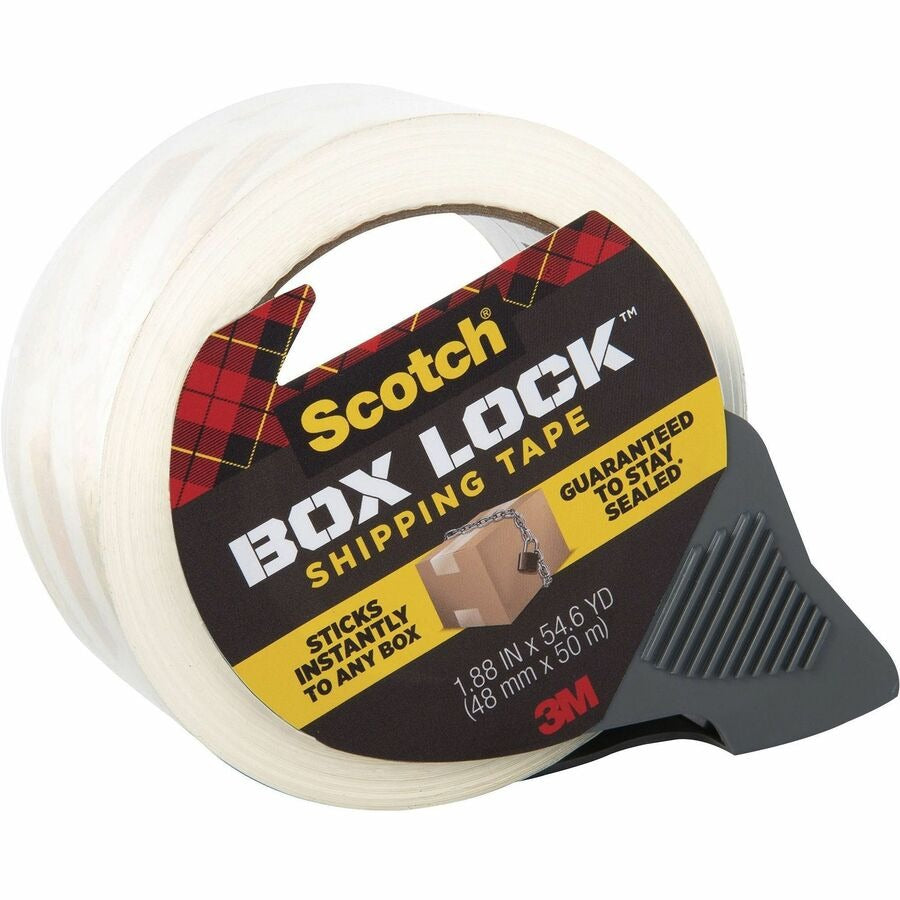 3M 3M MMM3950RD Scotch Box Lock Packaging Tape 1.88 in x 54.60 yd (1 Roll) 3950RD