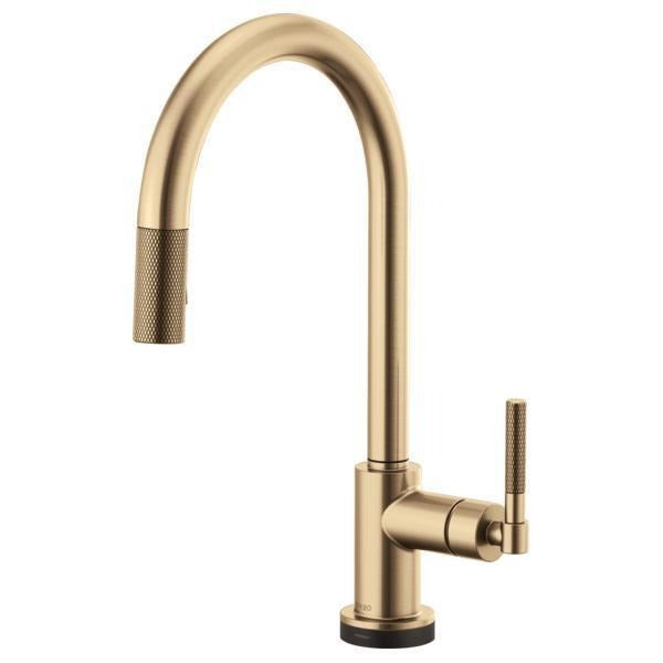 DELTA Delta 64043LF-GL Brizo Litze SmartTouch pull-down kitchen faucet (1-hole)