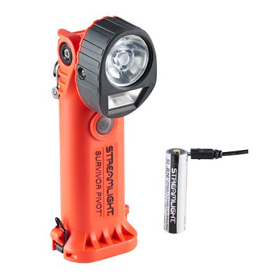 STREAMLIGHT Streamlight 91825 Survivor Pivot 325-Lumen Right-Angle Flashlight (90 Degree)