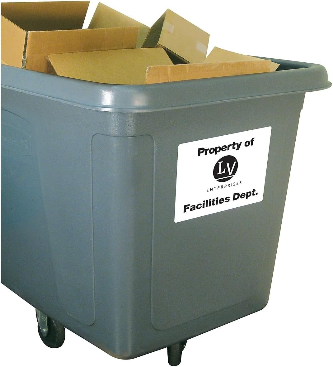 AVERY Avery AVE6575 Durable ID Labels 8-1/2 Inch x 11 Inch 50/Pack