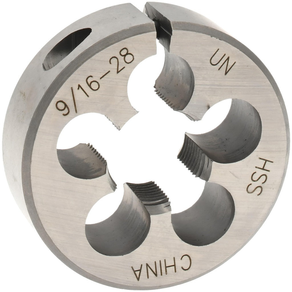 VALUE COLLECTION Value Collection 315-1244 Round Die 9/16-28 High Speed Steel