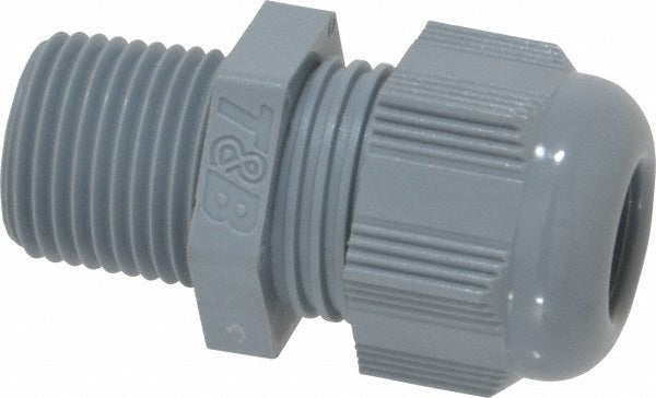 THOMAS & BETTS Thomas Betts CC-NPT-38-G Liquid-tight Cable Gland 3/8 in