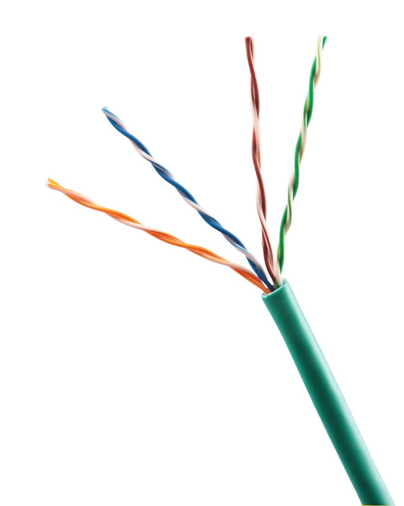 LIONBEAM Lionbeam lb-w5egnpvc Cat 5e Cmr Cable Green 1000 Ft