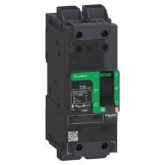 Schneider Electric BDL26040 Circuit Breaker, PowerPacT B, 40A, 2 Pole, 600Y/347VAC, 14kA