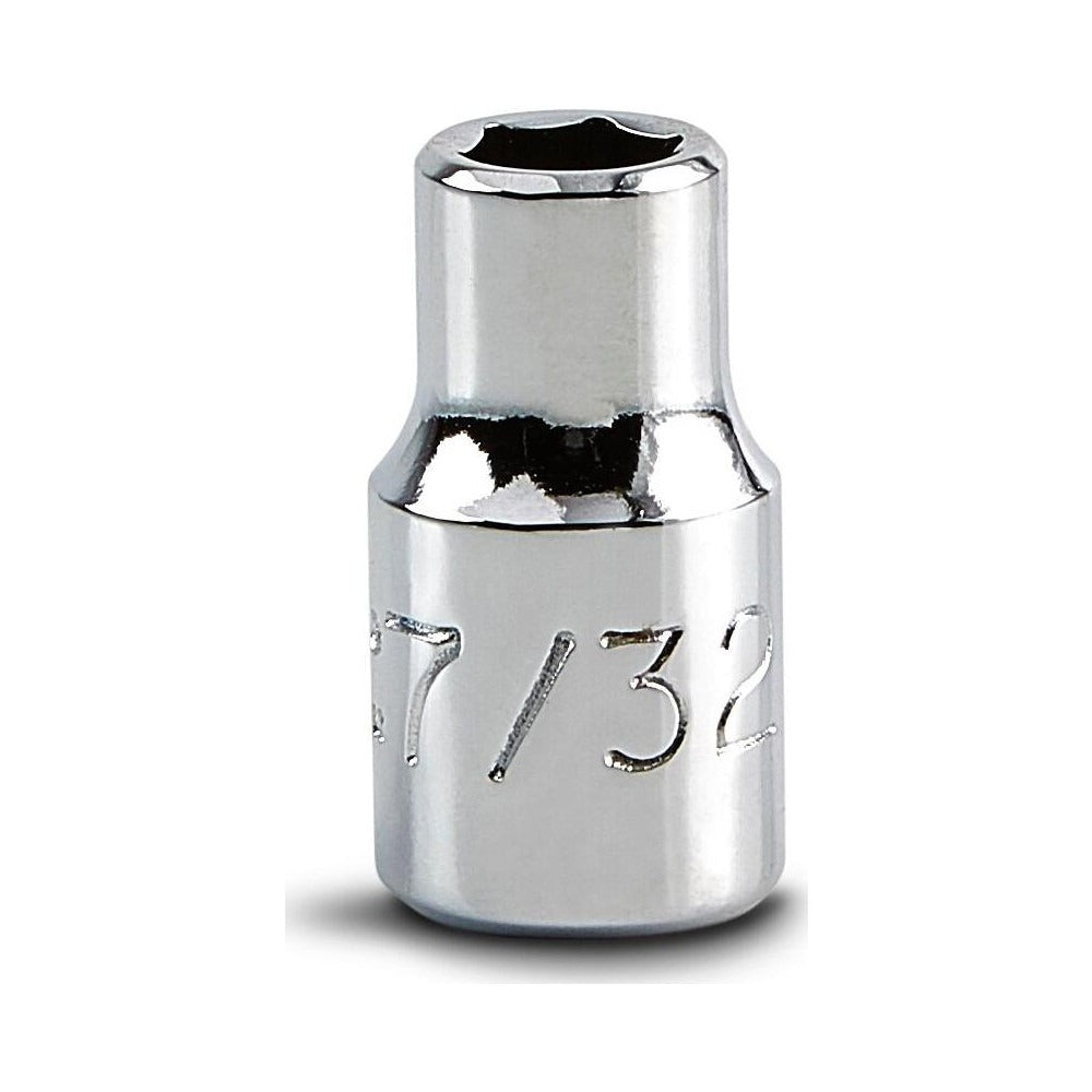 PROTO Proto J4707 Hand Socket 7/32 Inch 6-point 1/4 Drive
