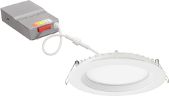 Juno WF6-REG-SWW5-90CRI-MW-M6 6 Wafer-Thin 6 LED Regressed Switchable CCT Downlight 90CRI Matte White