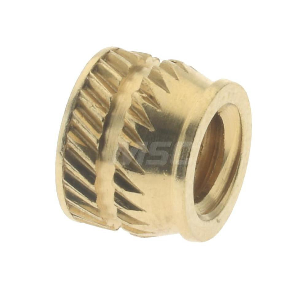 E-Z LOK E-z Lok TH-124-SV Brass Single Vane Threaded Insert 10-24