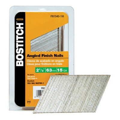 BOSTITCH Stanley Bostitch FN1540 15 Gauge Finish Nails 2.5 in 3655 Pack