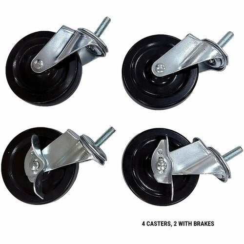 LORELL Bsc Preferred LLR84861 Caster Kit Lorell Wire Shelving