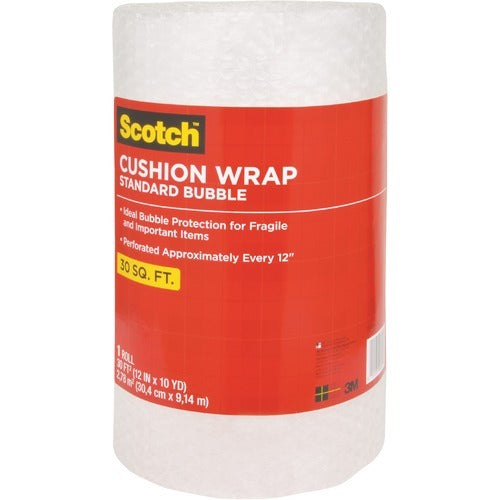 3M 3M MMM7929 Bubble Cushion Wrap 12x30 Ft Perforated