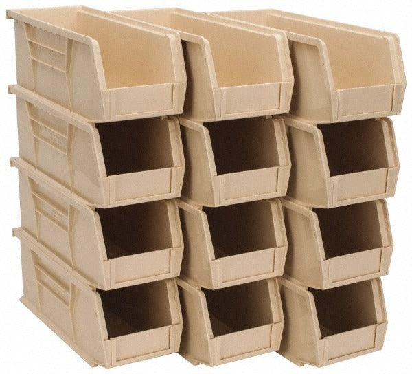 QUANTUM STORAGE SYSTEMS Quantum Storage QUS224IVCS Hopper Stacking Bin Ivory