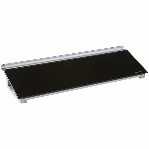 QUARTET Quartet QRTGDP186B Glass Desktop Pad Dry-erase 18x6 in
