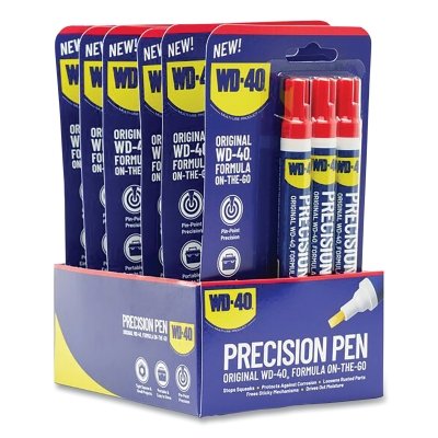 WD-40 490736 Precision Pen Mild Petroleum 9 ml Pack of 6